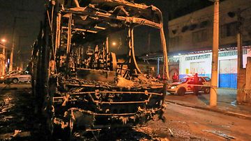 Sao Paulo poltettu bussi jalkapallotappio