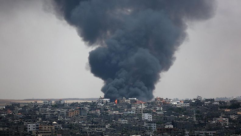Gazassa savuaa
