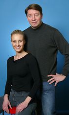Jari Kurri ja Vanessa Forsman vuonna 2004.