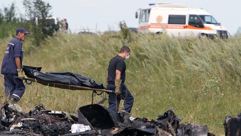 ukraina lentoturma uhrit MH17 