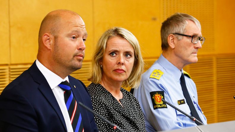 Norja oikeusministeri turvallisuuspoliisi poliisijohtaja