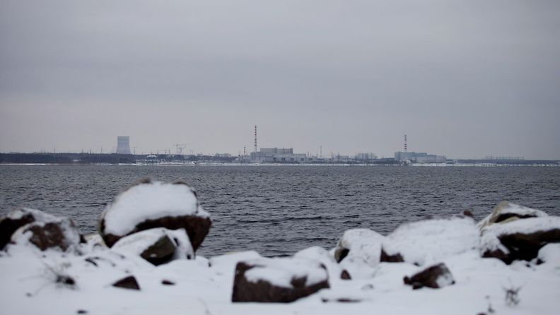 Sosnovy Borin ydinvoimala 22. tammikuuta 2012 Venäjällä.