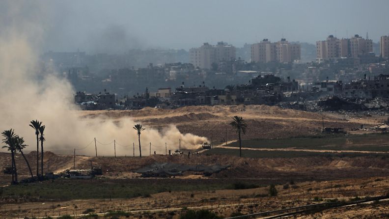 israel tankit gaza tulitauko