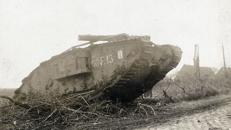ensimmäinen maailmansota verdun tankki
