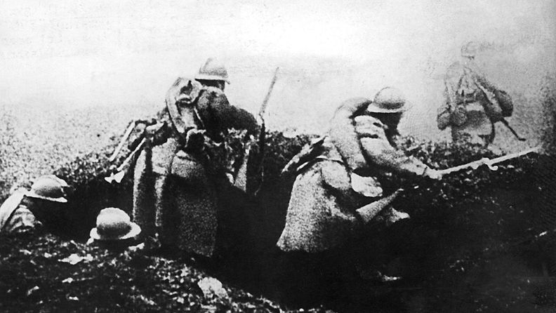 ensimmäinen maailmansota verdun sota kuolema ranska jalkaväki ranskalaiset sotilaat