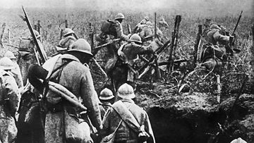 ensimmäinen maailmansota ranska saksa verdun kuolema lahtaus