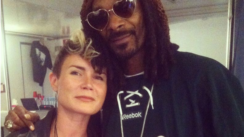 Jenni Ahtiainen ja Snoop Dogg