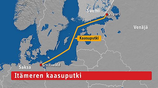 Tutkija: Kaasuputki vähentää iskun uhkaa Itämerellä 