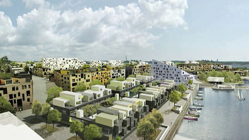 Helsingin kaupunki suunnittelee uusille asuinalueille townhouseja.
