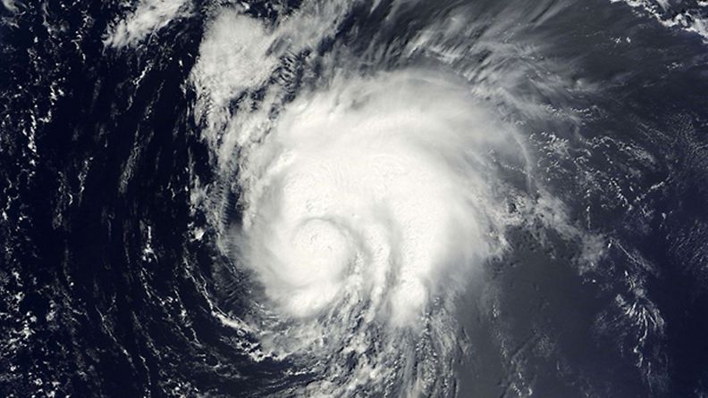 Hurrikaani Gordon 19. elokuuta 2012.