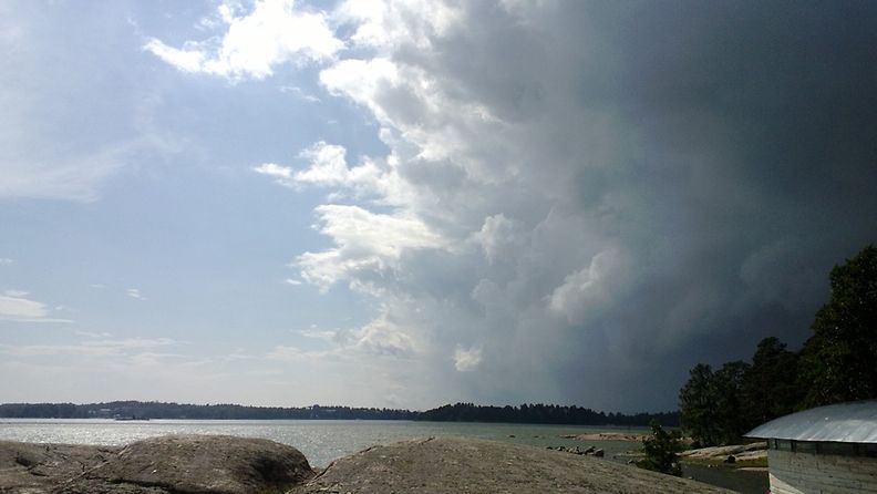 Sade teki tuloaan Helsingin Seurasaareen 6. heinäkuuta 2013. Lukijan kuva: Leena Niemimäki