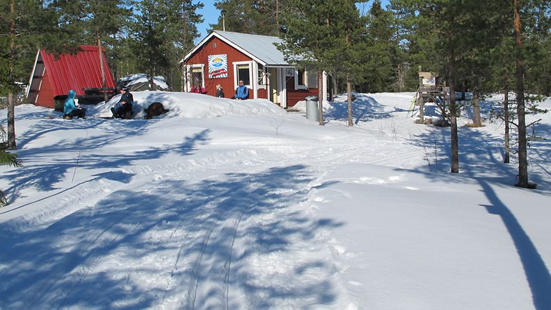 Maaliskuu 2013 on ollut talvinen ja aurinkoinen. Lukija kuva: Matti Hietala