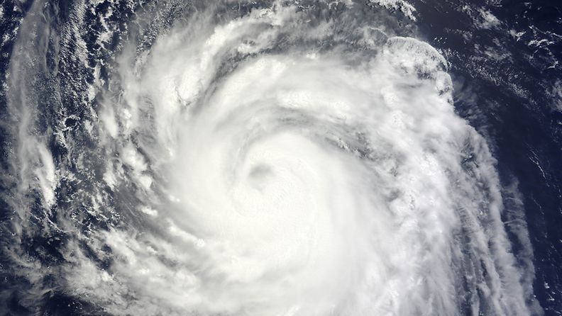 Satelliittikuva taifuuni Soulikista 9. heinäkuuta 2013. Kuva: NASA
