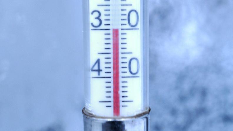 Talven pakkasennätys mitattiin tänä aamuna Kuhmossa, jossa pakkasta oli -35,4 astetta. 