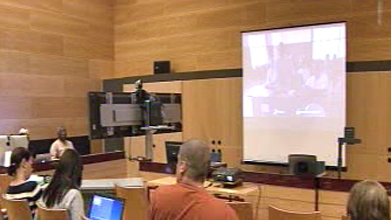 Ruanda-jutun video-oikeudenkäynti Vantaan vankilassa 15.9.2009