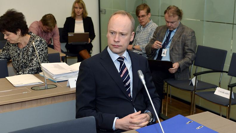 Eero Hiltusen asianajaja Olli Etelämäki edusti päämiestään valmisteluistunnossa 19.12.2012. 
