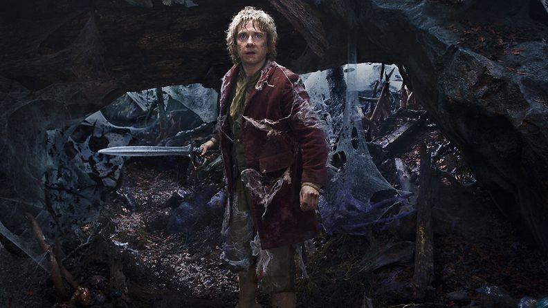 Martin Freeman näyttelee Bilbo Reppulia Hobitti-elokuvatrilogiassa. 