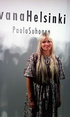 Paola Suhonen aikoo luoda Ivana Helsingistä luovien alojen monipuolisen tuotantotalon. Kuva: Heidi Lehmuskumpu 
