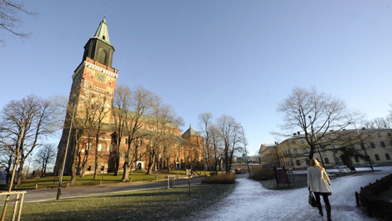Turun tuomiokirkko marraskuussa 2010.