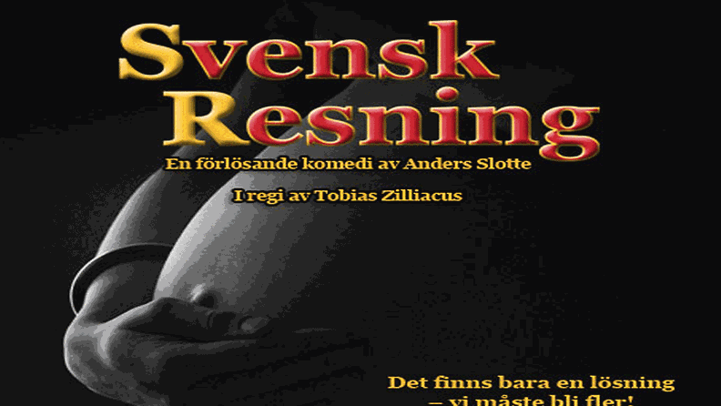 Ruotsalaisessa teatterissa musikaalinen komedia Svensk Resning.
