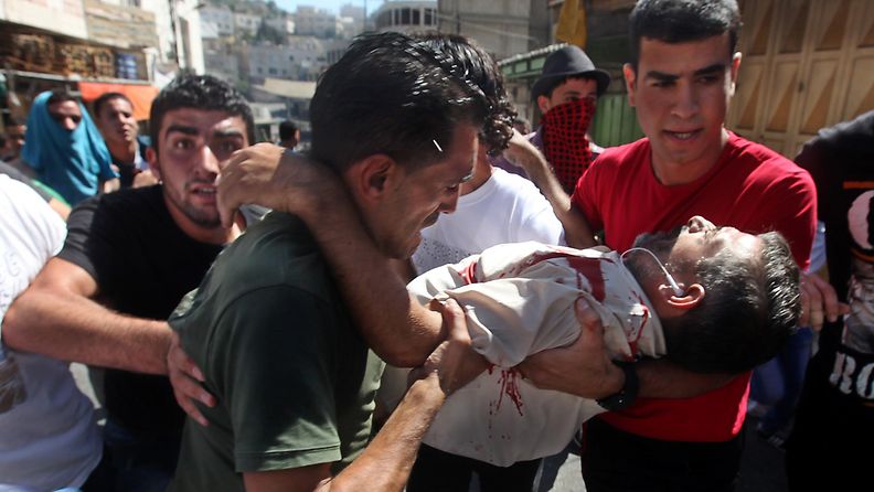 gaza sota israel hebron 8.8.2014