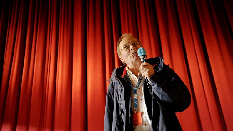 Elokuvakuvaaja Michael Chapman Sodankylän elokuvajuhlien avajaisissa 15. kesäkuuta 2011.  