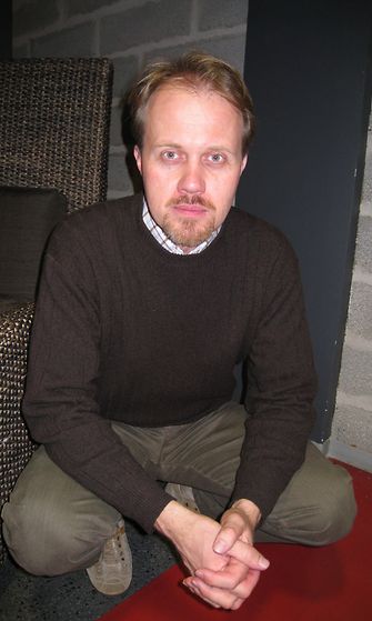 Kirjailija Petri Tamminen.
