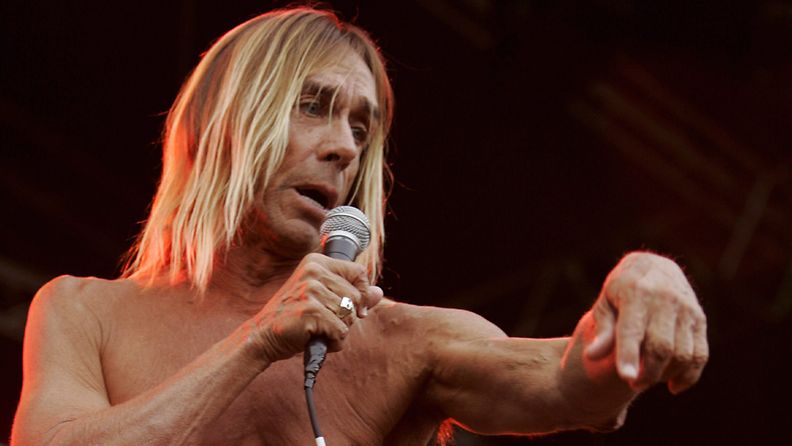 Iggy & The Stooges esiintyi Sauna Open Air -festivaaleilla Tampereella 8. kesäkuuta 2006.