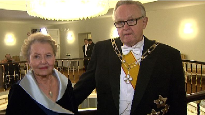 Martti ja Eeva Ahtisaari.