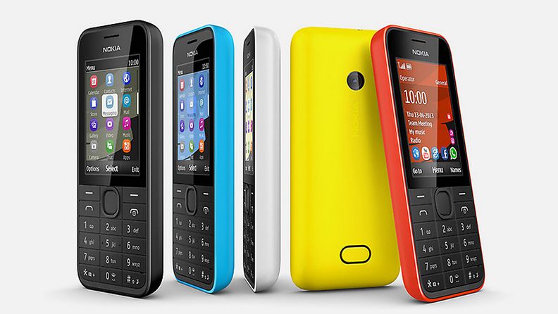Nokian uudesta 208-mallista löytyy perinteinen näppäimistö.