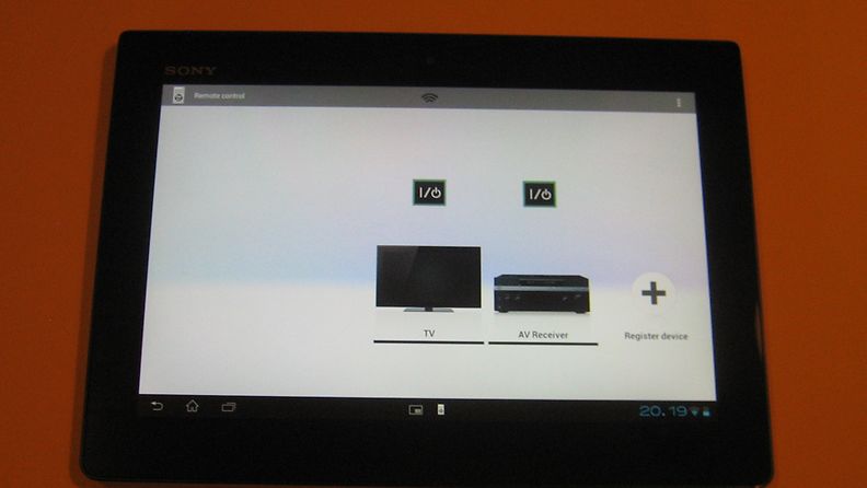 Xperia Tablet S -tabletkone.