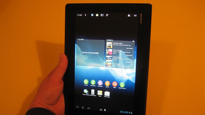 Xperia Tablet S -tabletkone.
