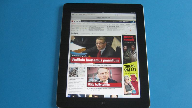 Uusi iPad 2012. Kuva: Jari Heikkilä