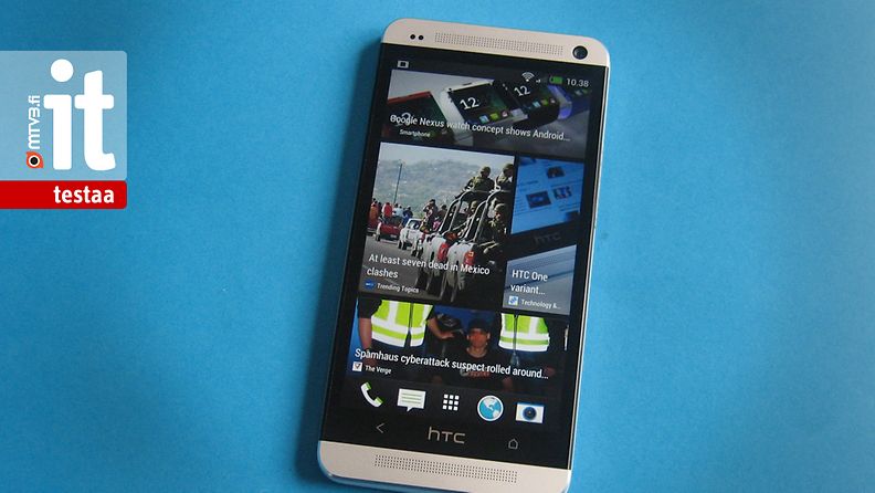 HTC One Android-puhelin.