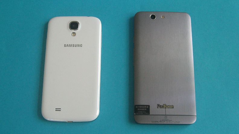 Samsung Galaxy S4 ja Asus PadFone Infinity