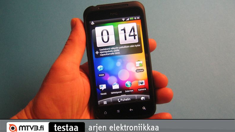HTC Incredible S Android-puhelin
