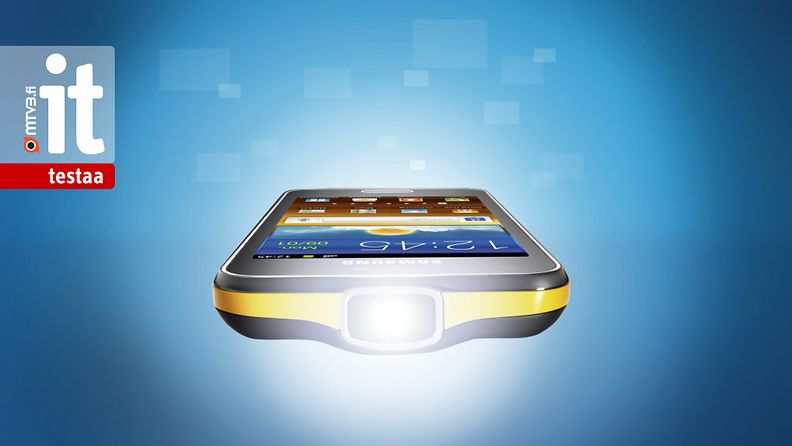Samsung Galaxy Beam -videoprojektoripuhelin