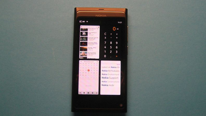 Nokia N9 sovellusvalikko. Kuva: Jari Heikkilä