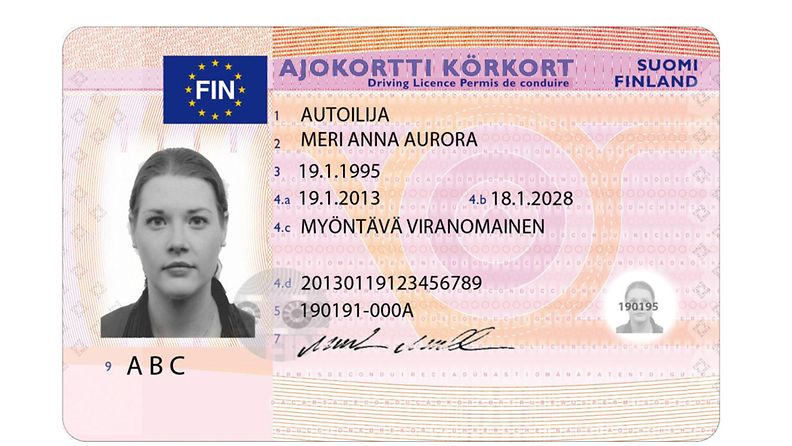 Ajokortti muuttuu tammikuussa 2013. Kuva: Trafi