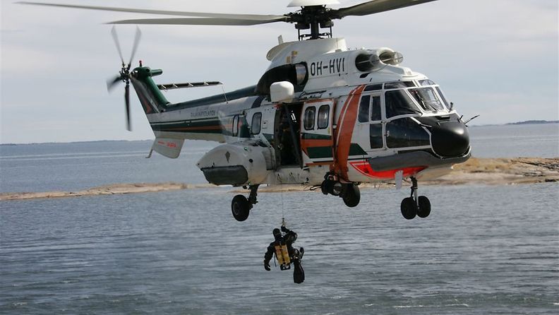 Rajavartiolaitos hankkii kaksi uutta meripelastushelikopteria. Kuva: Rajavartiolaitos.