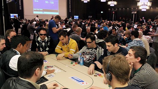 European Poker Tourin pokeriturnaus Berliinissä. (EPA)