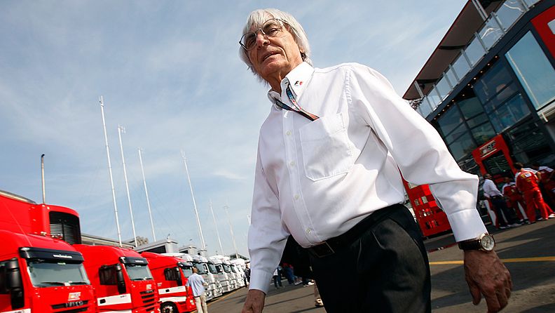 Bernie Ecclestone Monzassa 2011. 