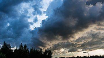 Pilviä Lappeenrannassa 13. elokuuta 2014. Lukijan kuva: Pepe Salo