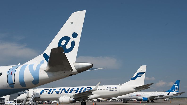 Flybe ja Finnair tekevät yhteistyötä.