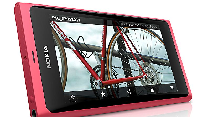 Nokia N9-älypuhelin. Kuva: Nokia