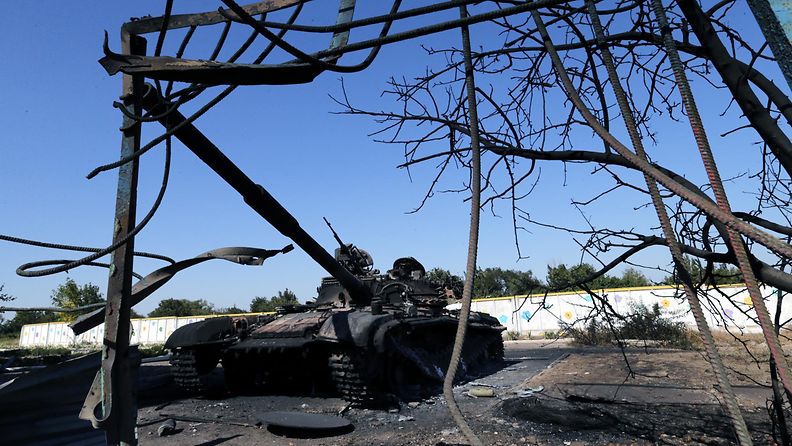 Ukraina Mariupol sota tulitauko Kominternovon kylä