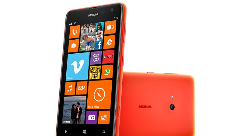 Nokian uusi Lumia 625-puhelin
