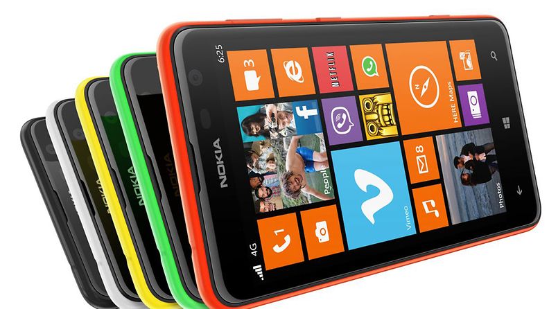Nokian uusi Lumia 625-puhelin