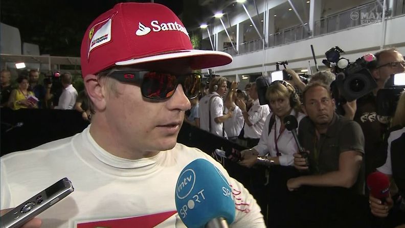 Kimi Räikkönen 2014 Singapore