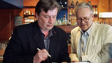 Aki Kaurismäki ja Peter von Bagh